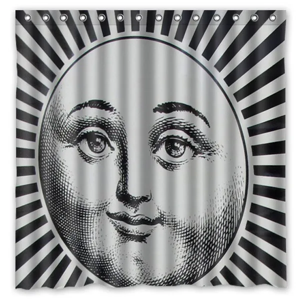 1 7" x 72" Водонепроницаемый душ Шторы Ванная комната Шторы rosenthal Piero fornasetti работы eco-friendly Ванна Шторы s добро пожаловать на заказ - Цвет: 1