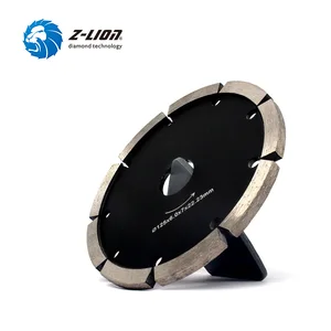 Бриллиантовые лезвия Z-LION, лезвия для алмазной пилы, 5 дюймов, 125 мм, лезвие для алмазной резки бетона, 6 толщин, сегментное алмазное шлифовальное лезвие