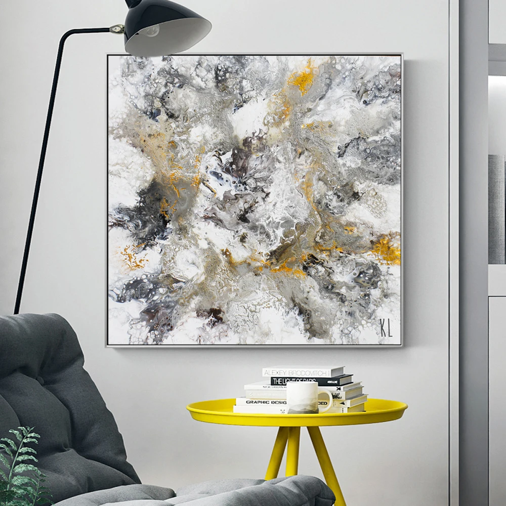 Abstrract Wall Art Canvas Paintings For Living Room Posters And Prints Modern Pictures Cuadros Decoration | Дом и сад