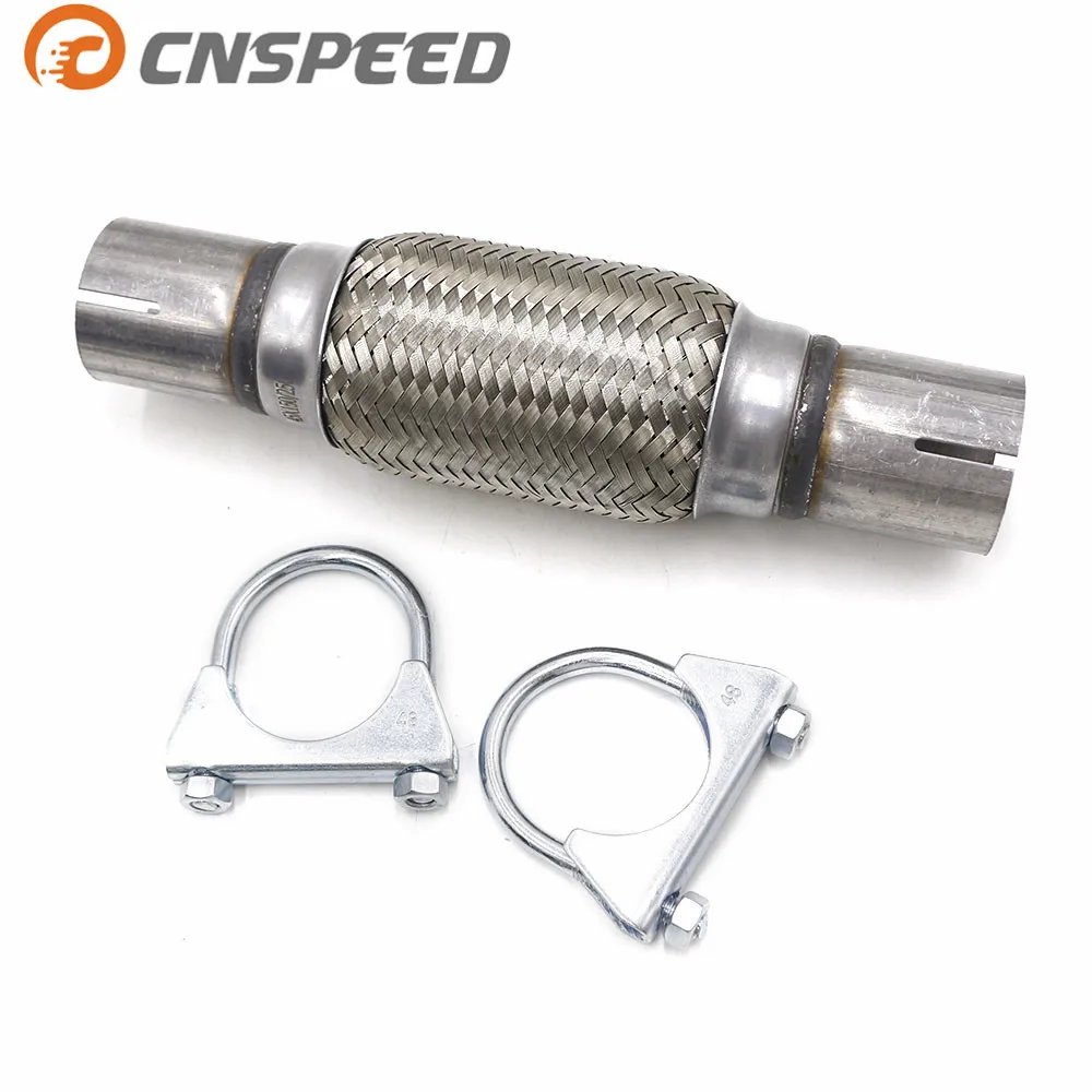 CNSPEED 1 75 &quotx 6'' x 10 &quotАвтомобильная выхлопная труба гибкая с сильфоном 201 из