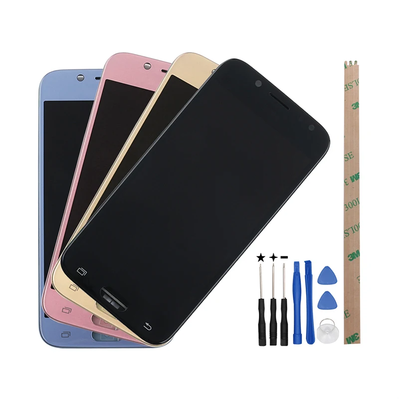 Alesser для samsung galaxy j5 j530 SM-J530F жк-дисплей и сенсорный экран+ рамка Amoled замена регулировка яркости+ инструмент
