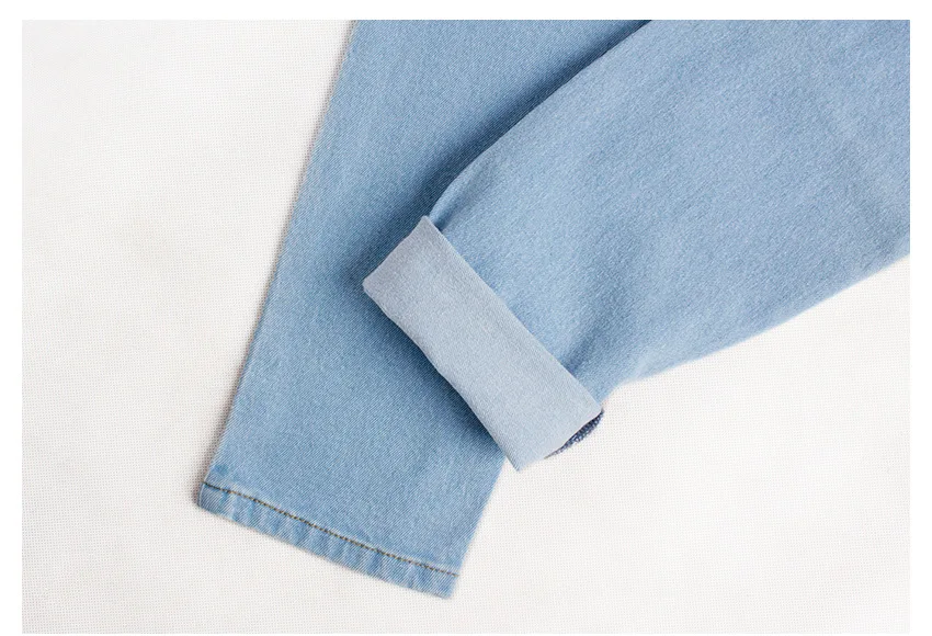 LOGAMI светло голубые узкие джинсы с высокой талией женские эластичные весна лето