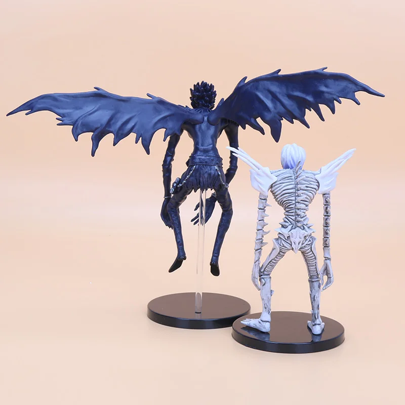 2 шт./компл. 18 см аниме тетрадь смерти Рисунок Игрушки Deathnote Ryuuku Ryuk Rem модель кукла