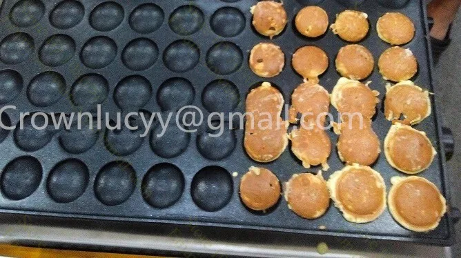 Сжиженного газа 50 шт в наборе poffertjes чайник машина Poffertjes голландский для