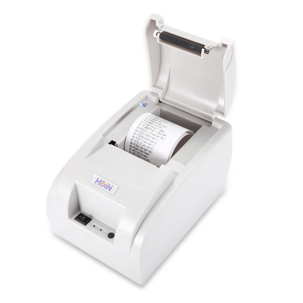 HOIN HOP H58 термопринтер Чековая машина для печати Поддержка USB подключения POS 58 мм 70
