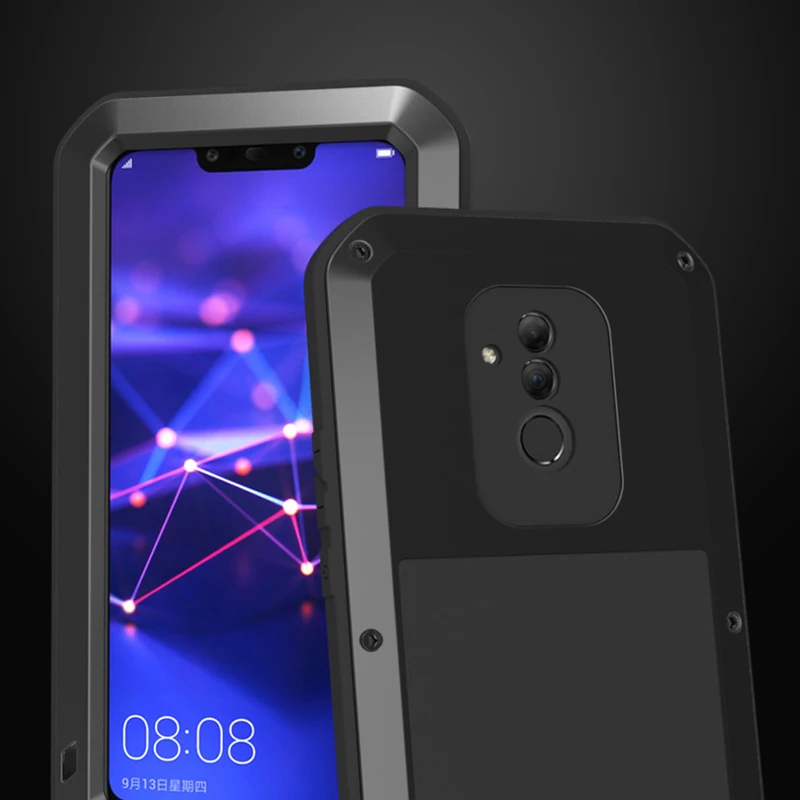 Металлический трехстойкий Чехол для мобильного телефона Huawei Mate 20 Lite Pro