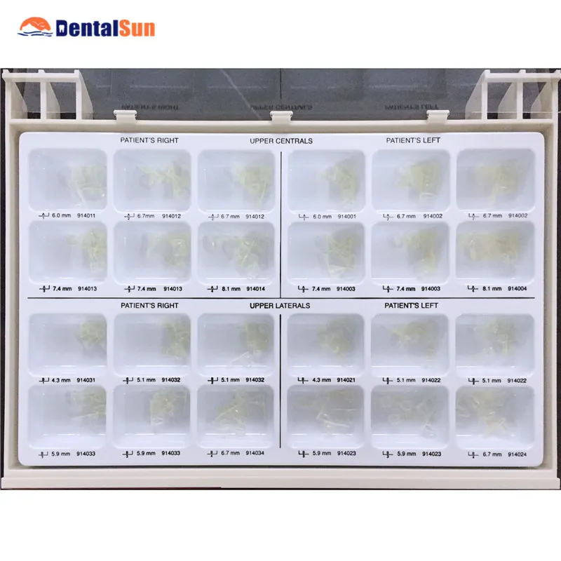

CE Approved Dental Strip Crown Form-Pedo Intro Kit 120pcs