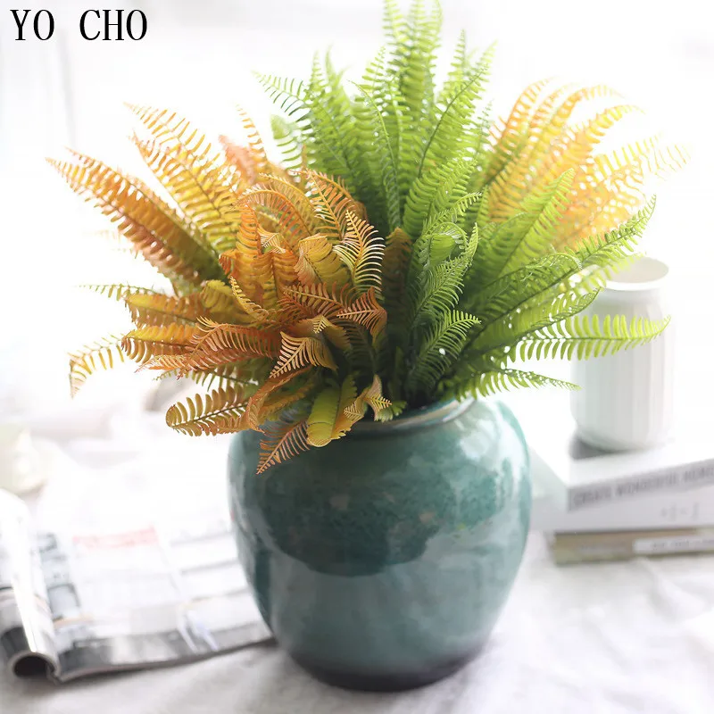 

DIY wall plant wedding Artificial plants christmas decorationS for home decor succulents fake green leave fern real touch plants