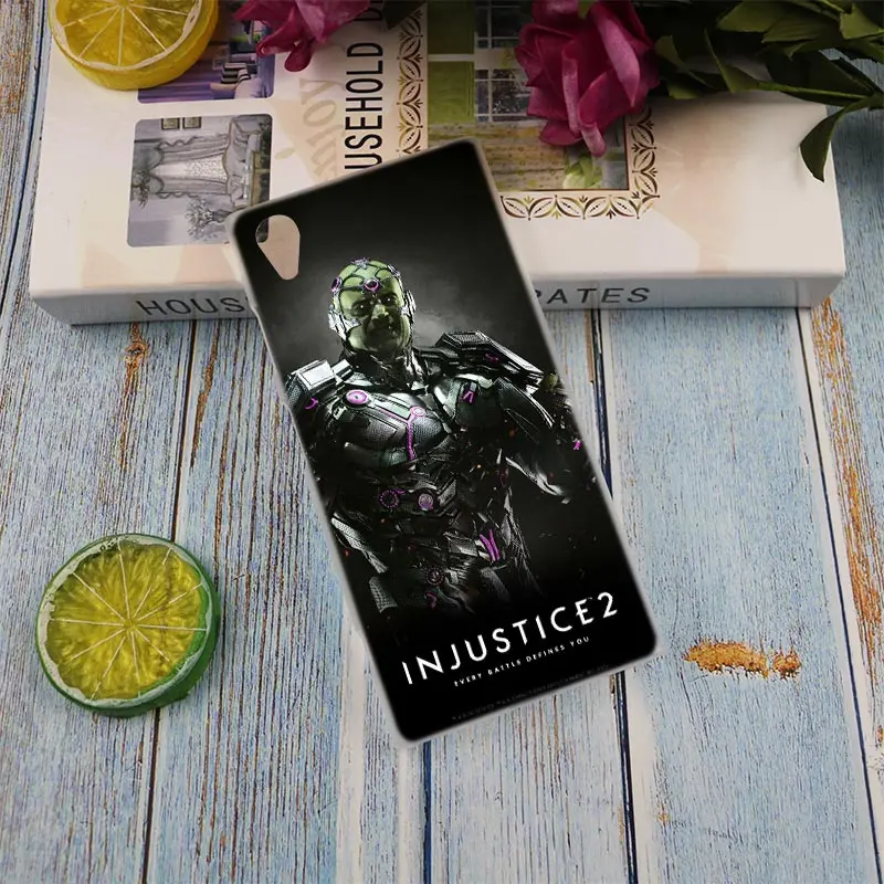 Прозрачный чехол Injustice 2 для Sony Xperia Z3 Z5 Premium M4 Aqua M5 X XA XA1 C4 C5 E4 E5 XZ XZ2 Compact Plus | Мобильные