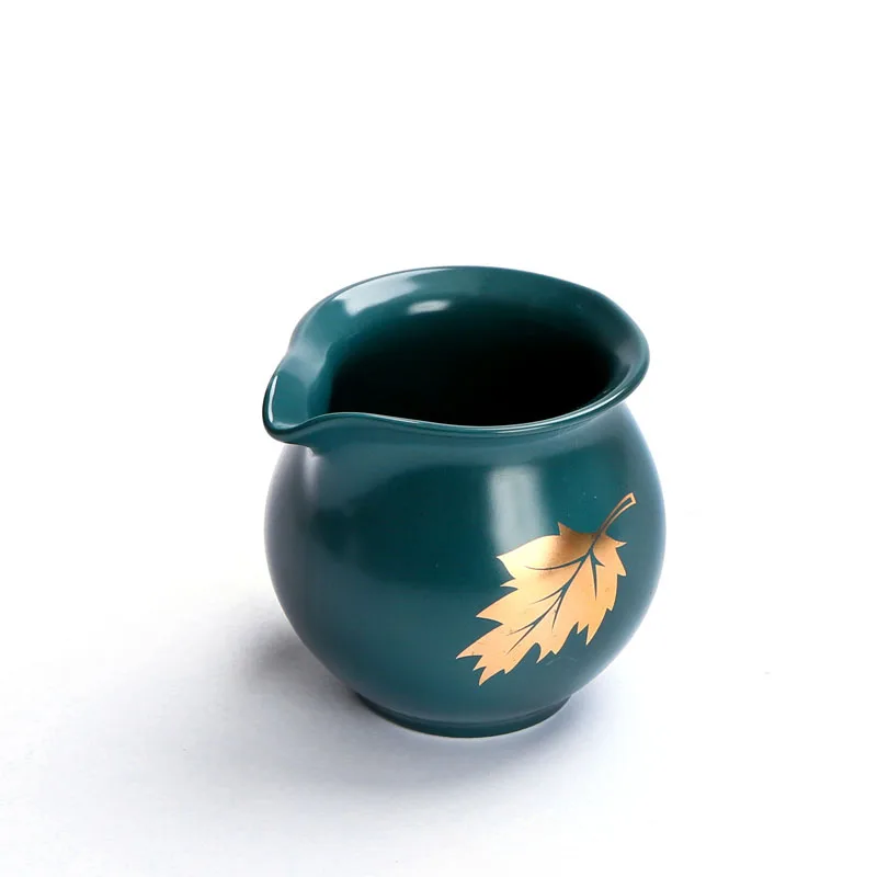Zen японский стиль синяя глазурь кленовый лист 200 мл ярмарка чашка кофе ча Хай