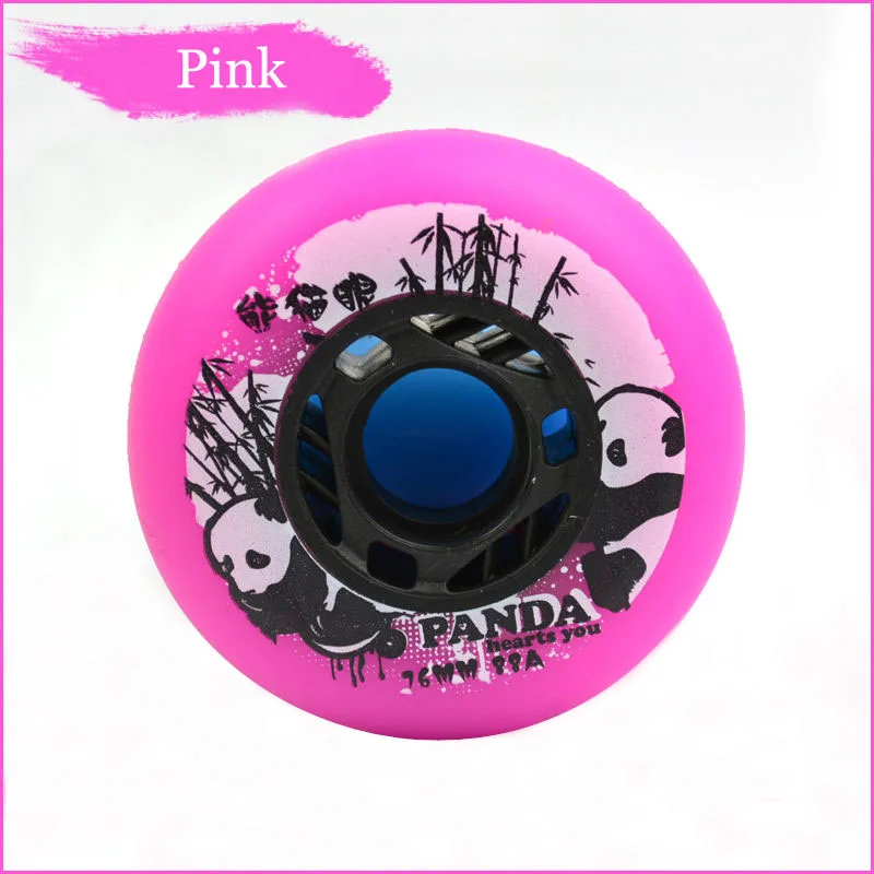 Ролики для роликовых коньков 88A 72 76 80 мм оригинальные ролики panda eye скольжение