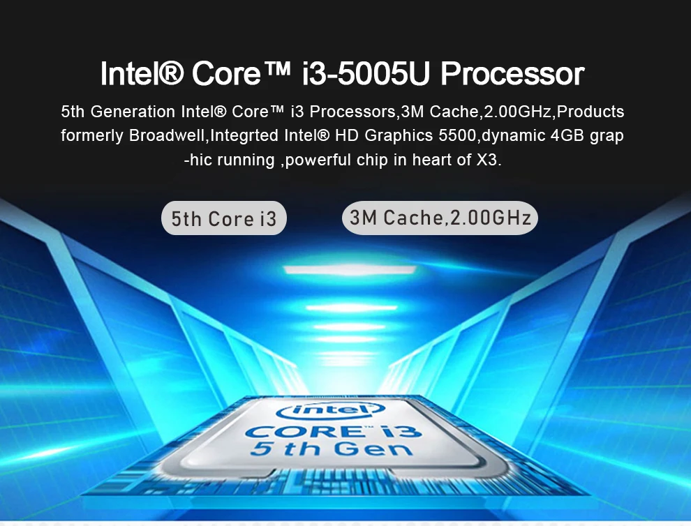 15.6inch 8GB RAM1000GB SSD Intel Core i3-5005U CPU Dual Band Wifi Bluetooth 4.0 Win10 Ultrathin Office Laptop Notebook Computer