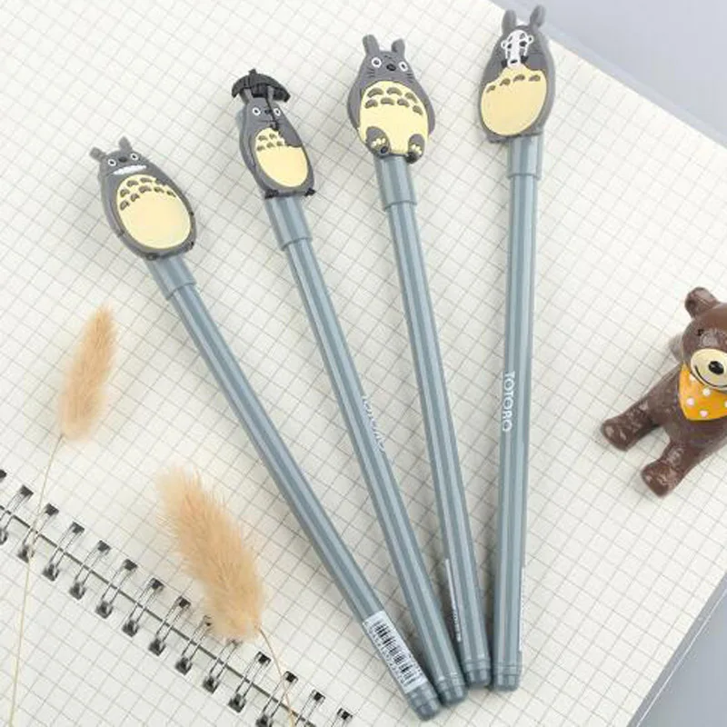Новинка милая гелевая ручка My Neighbor Totoro с чернилами школьная Ручка для подписи