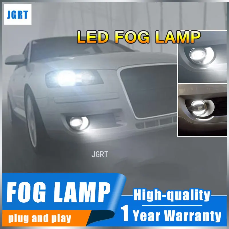 JGRT 2009-2014 для Nissan koleos Противотуманные фары + светодиодный DRL сигнал поворота