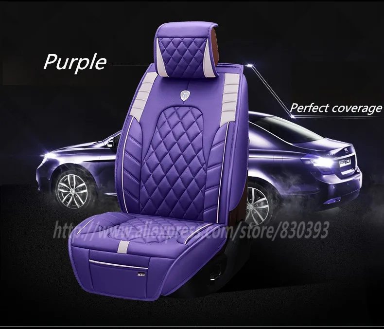 3D Стильный чехол для автокресла для Toyota Camry Corolla RAV4 Civic Highlander Land cruiser 200 Prado 150 120 Prius verso