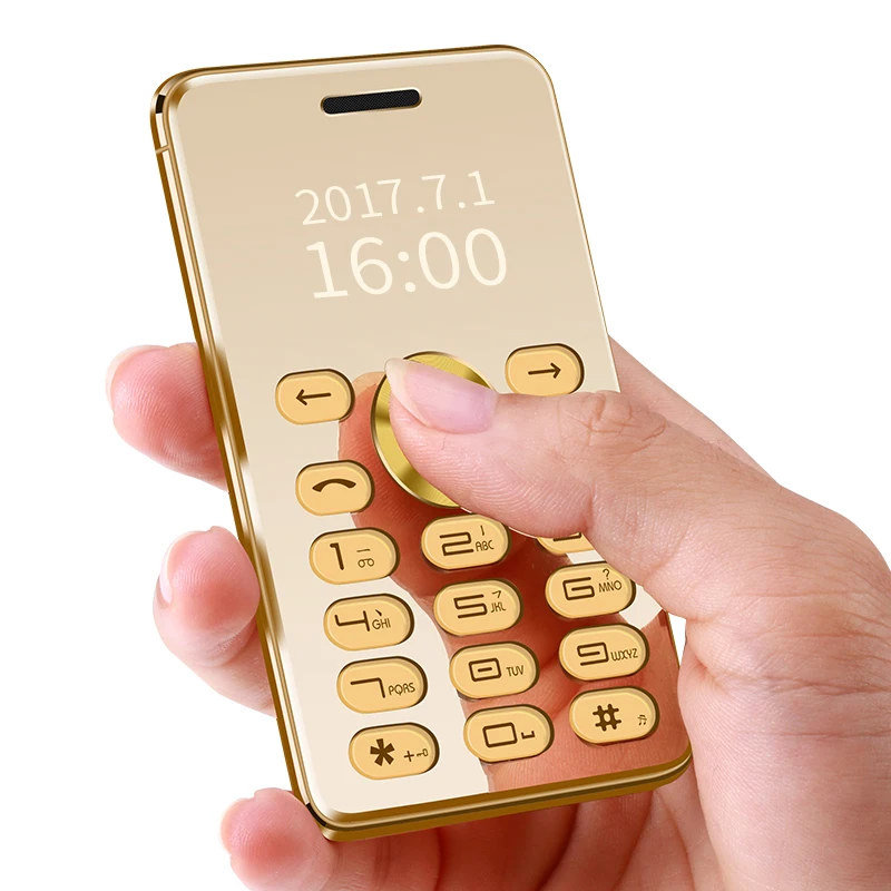 MPARTY C555b Роскошный мини телефон металлический корпус Bluetooth номеронабиратель с Mp3