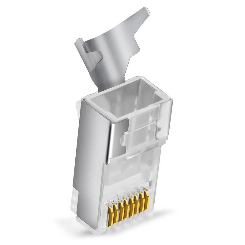 BELNET CAT7 FTP RJ45 модульный разъем для экранированного кабеля ethernet 23AWG 0 57 мм 8P8C сетевой
