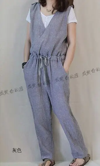 Новые женские свободные штаны из хлопка и конопли S479|pants pants|pants loosepants women loose |