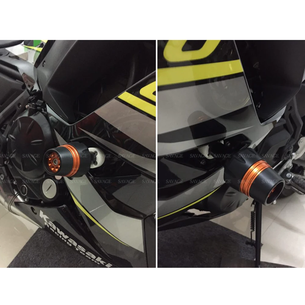 Рамка слайдер Крушение протектор для KAWASAKI NINJA 650 2017 2018 2019 Аксессуары мотоциклов