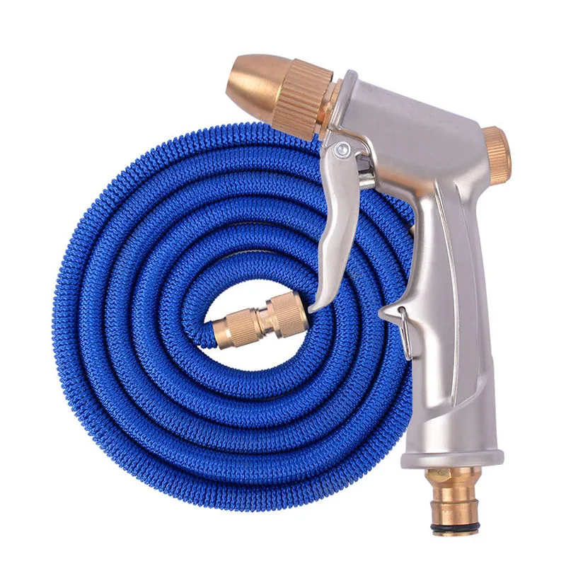 

25FT-100FT Flexible Garden Hose Expandable Water Hose Pipe Watering Spray Gun Set Car Watering Hose with Spray Gun Watering Kit