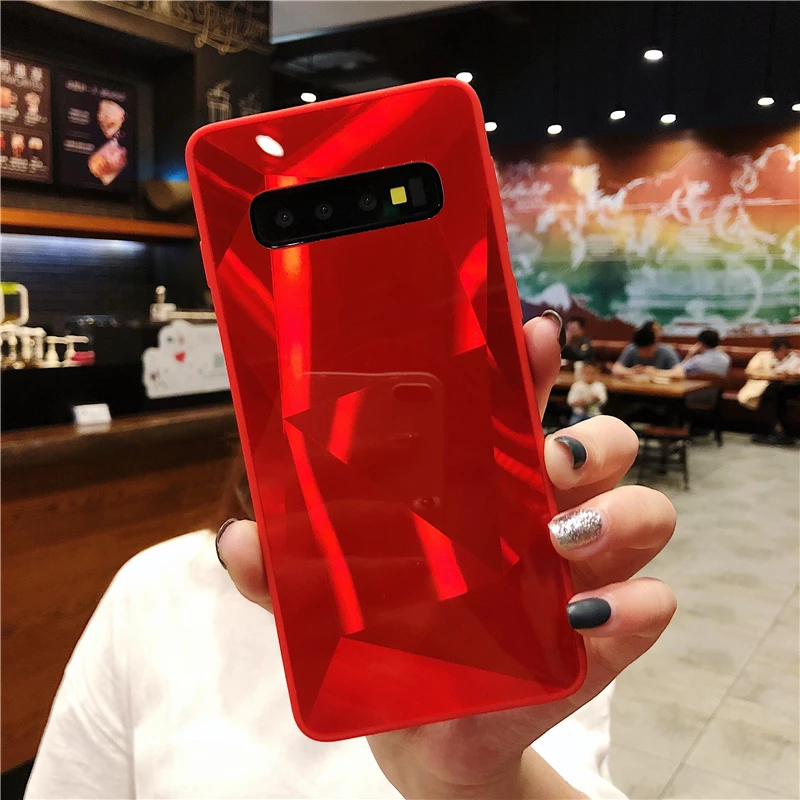 3D зеркало с бриллиантовым блеском чехол для samsung Galaxy A5 A6 A7 A8 A9 J4 J6 J8 J3 J5 J7 S7 край S8 S9 S10 плюс S10E