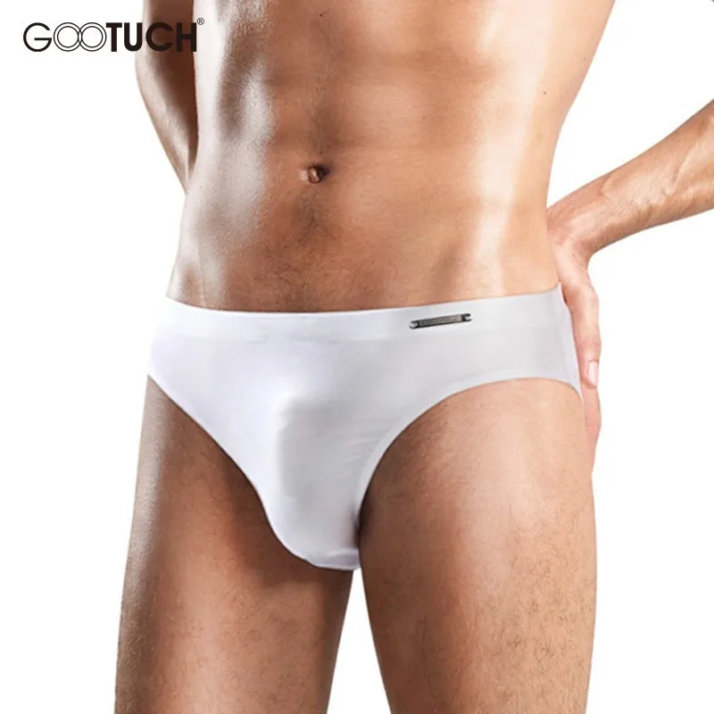 Мужское эластичное нижнее белье ультратонкие дышащие трусы из модала с низкой