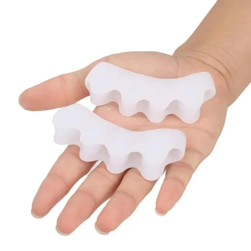 2 шт. Выпрямители для пальцев ног гелевые сепараторы корректоры танцоров йоги