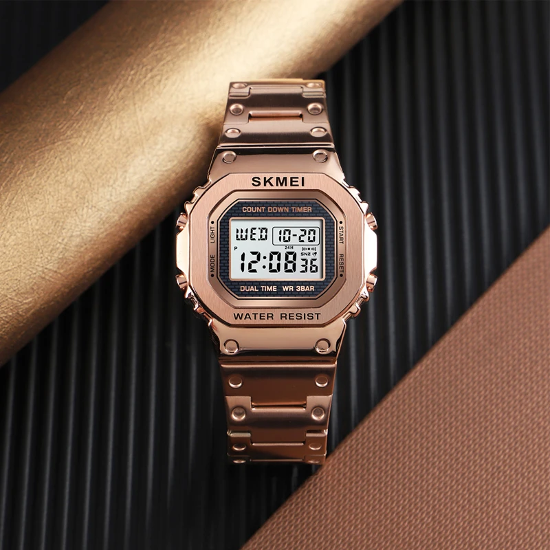 Часы SKMEI мужские спортивные водонепроницаемые с обратным отсчетом|Мужские