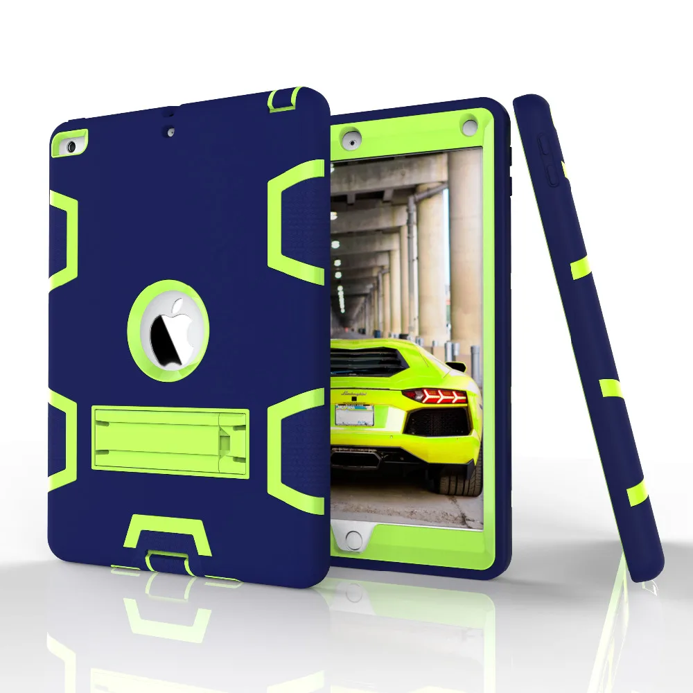 AXBETY для Apple новый iPad 9 7 2017 чехол полная ударопрочная защита ipad A1822 A1823 сверхмощный