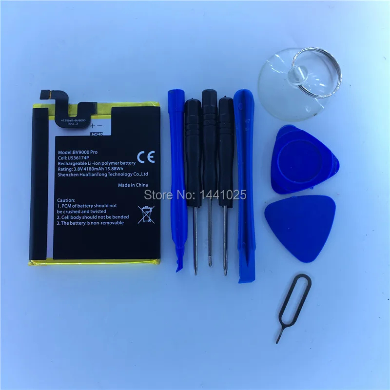 Аккумулятор для Blackview BV9000 pro, 4180 мАч, 2 шт./партия