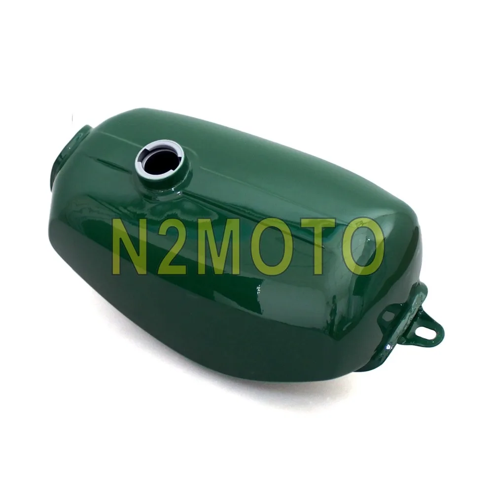 Темно зеленый оранжевый мотоцикл форма банана на заказ топливный бак 191972