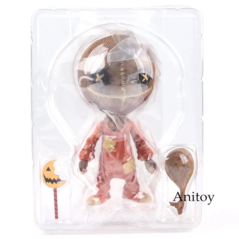 in bag Mezco Trick 'r Treat стилизованный Сэм ПВХ фигурка трюк или лечение Хэллоуин украшение подарок Коллекционная модель игрушки - Цвет: in bag
