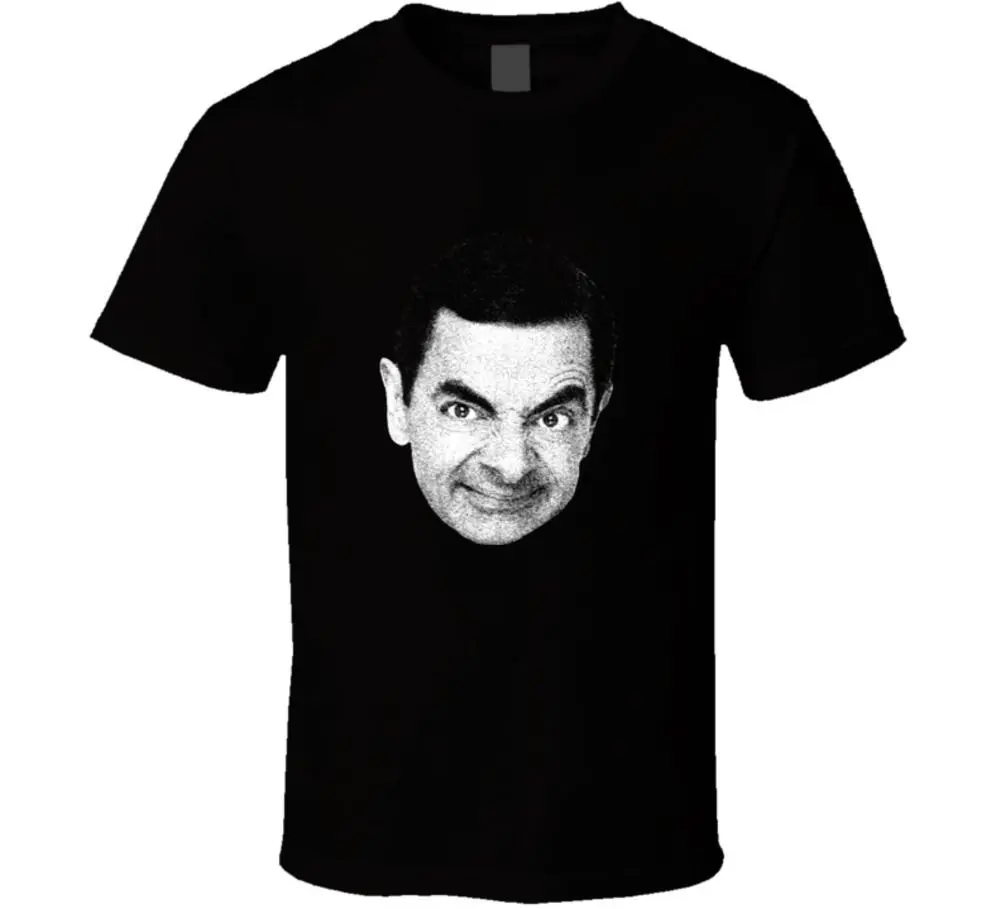 Mr Bean забавная британская комедия Англия вентилятор Футболка крутая Повседневная