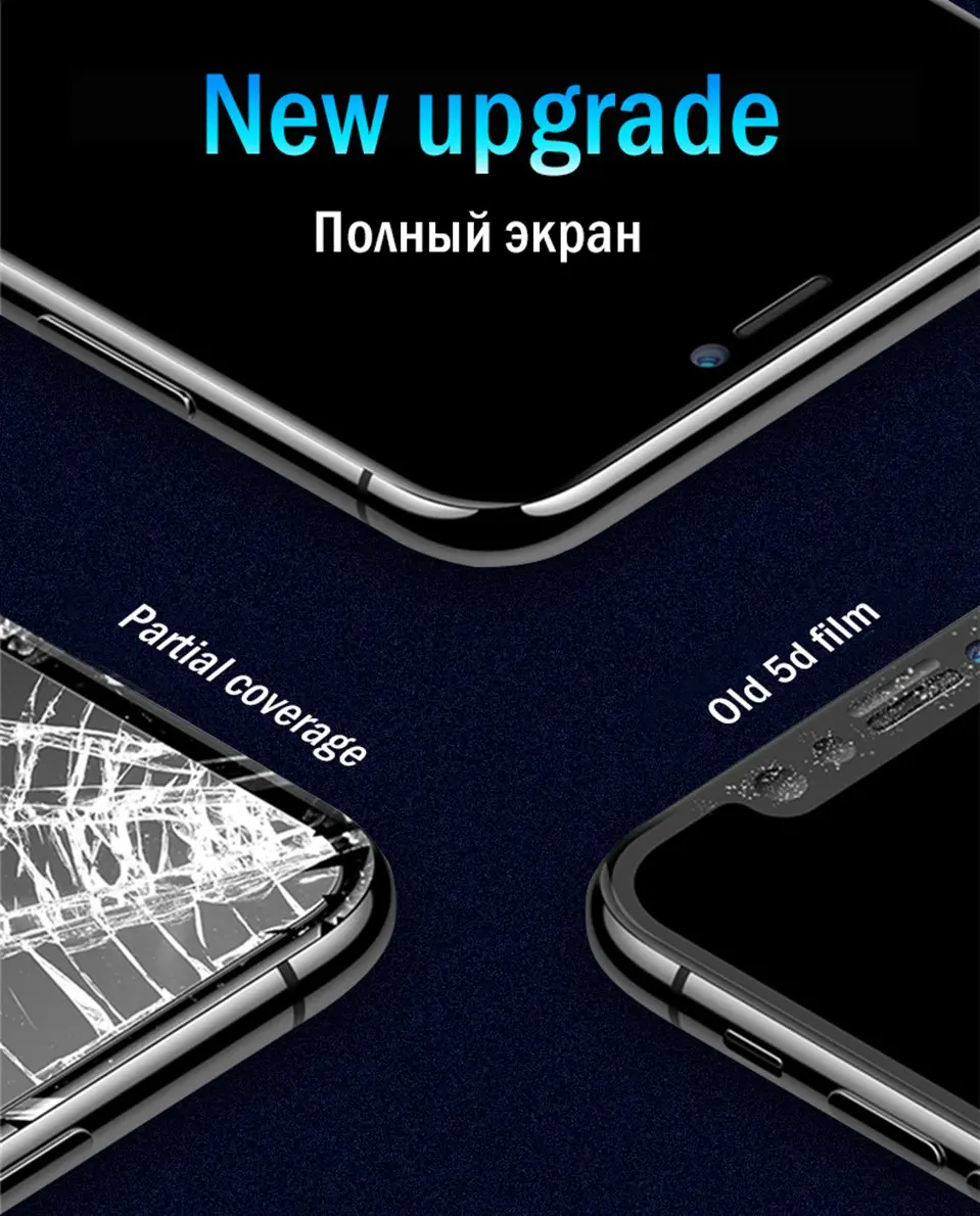 6D Защитное стекло для iphone 8 7 6s 11 Pro Max защита экрана 3D iphone 7 iphone 8 закаленное стекло для iphone 7 8 6 Plus XS XR