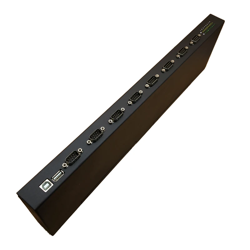 Серийный адаптер с USB на 8 портов 2 0 в RS232 DB9 Pin COM Port Hub конвертер FTDI чип Поддержка Mac OS