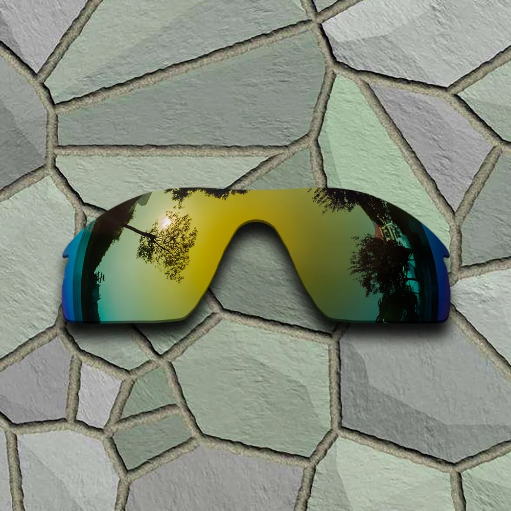 Небесно-голубые и желтые золотые солнцезащитные очки поляризационные сменные