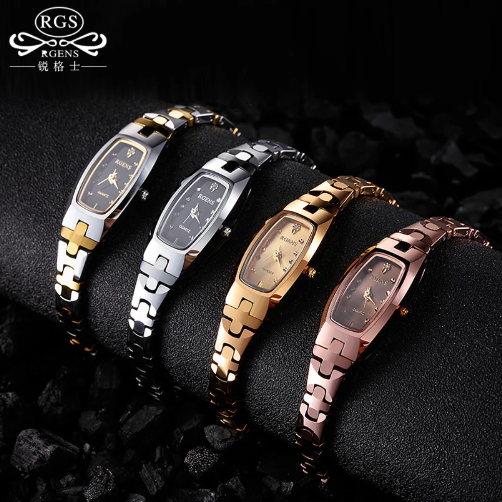 

Reloj Mujer 2017 Tungsten Steel Waterproof Watch Quartz Luxury Women Fashion Brands Watches Dress Bracelet Zegarek Damski