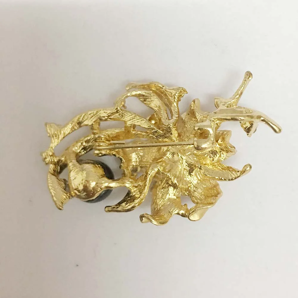 Кардиган на клипсе брошь из 100% натурального пресноводного жемчуга-очень модный