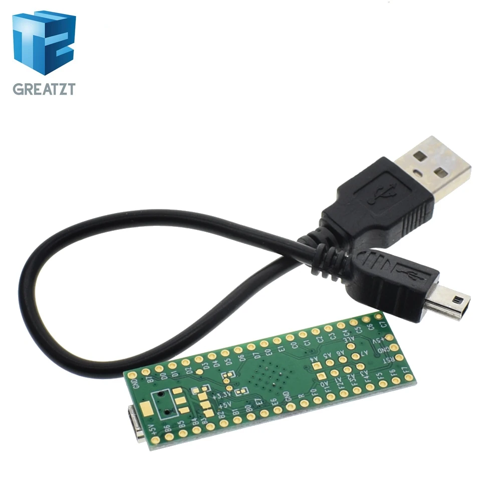 GREATZT Teensy 2 0 + USB AVR макетная плата ISP U диск клавиатура мышь Экспериментальная AT90USB1286