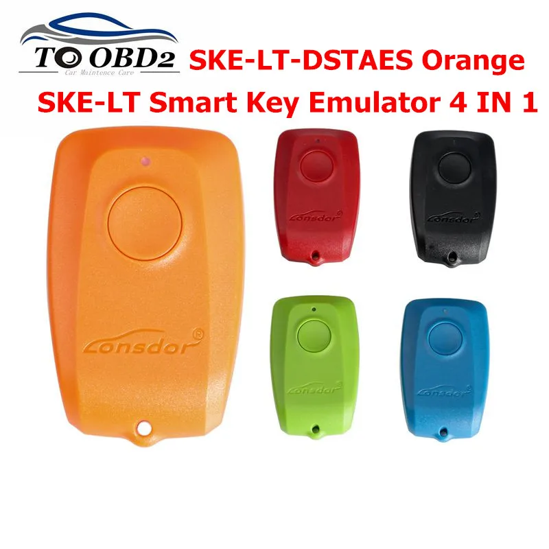 

Смарт-ключ Lonsdor SKE-LT-DSTAES, оранжевый и SKE-LT Smart эмулятор ключей 4 в 1 для Toyota и Lexus Chip 39 (128bit), потерянный через OBD