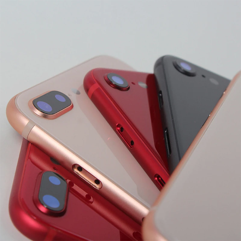 Высокое качество для iPhone 8 8plus X XS XSMAX средняя Рамка стеклянная задняя крышка стеклянная крышка чехол для батареи
