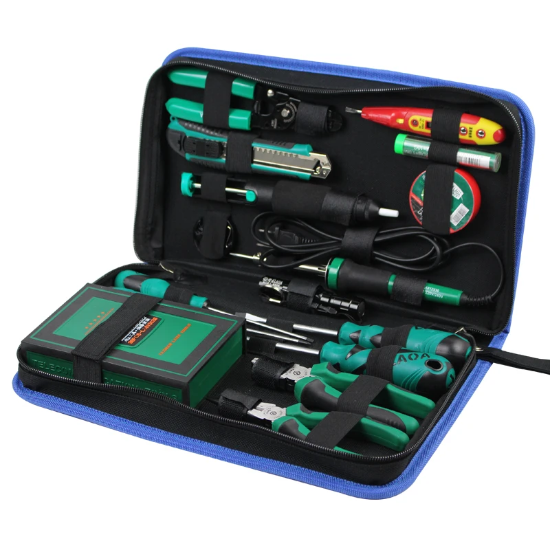 

53 Electric Iron Household Maintenance Tool Set Telecommunications Multifunctional Screwdriver Household Tool Set