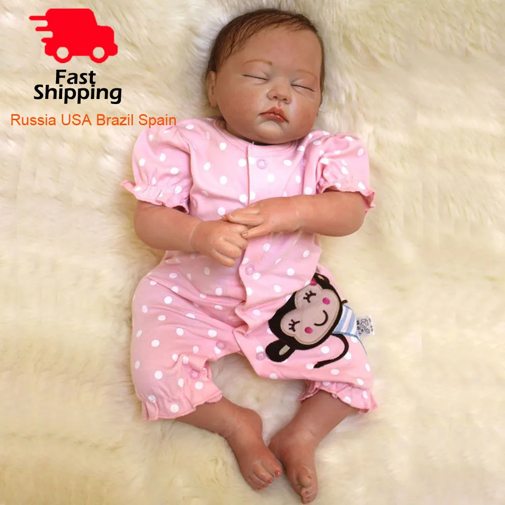 OtardDolls Baby Reborn кукла силиконовая Boneca Очаровательная menina Милая 50 см мягкая виниловая Сюрприз Рождественский подарок дети
