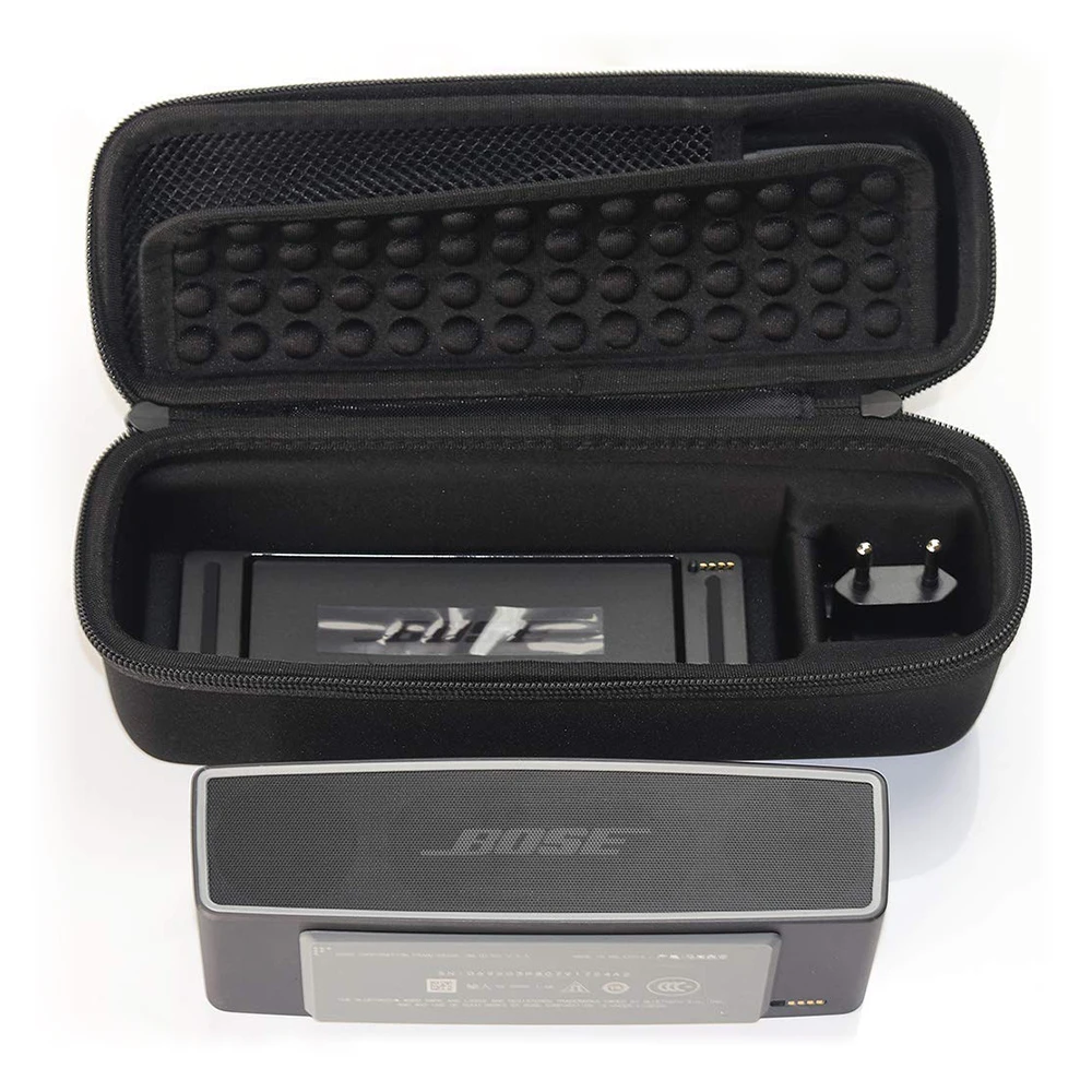 Жесткий чехол дорожная сумка для Bose Soundlink Mini/Mini 2 Bluetooth портативный беспроводной динамик-подходит для настенного зарядного устройства, зарядная подставка