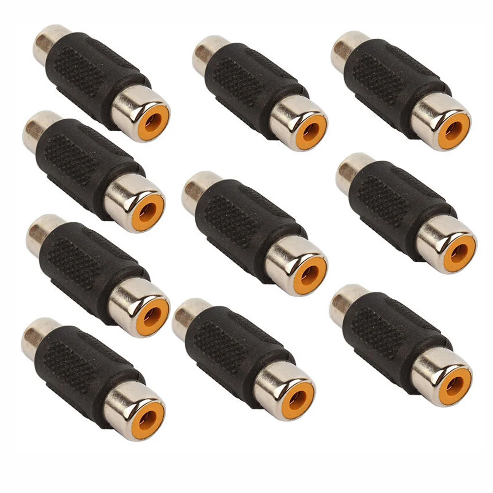 

Новый AV RCA Аудио Видео Женский к женскому соединителю адаптера