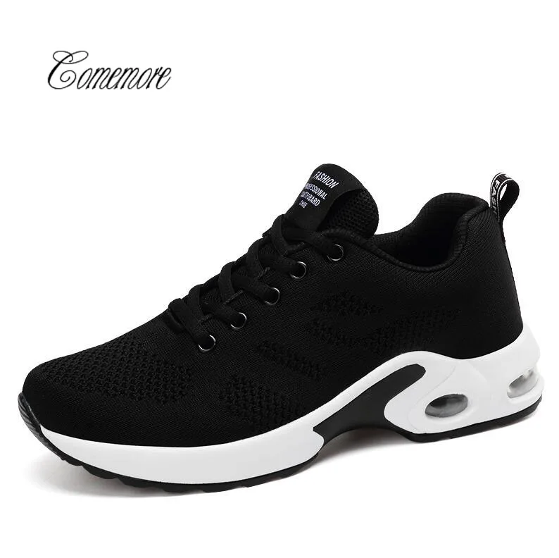 Comemore женские кроссовки дышащие сетчатая спортивная обувь для ходьбы и бега