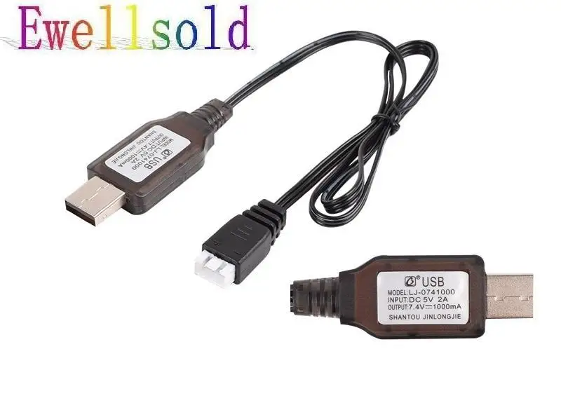 Зарядное устройство ewellselling USB 7 4 В 1000 мАч для литиевой батареи литий ионный