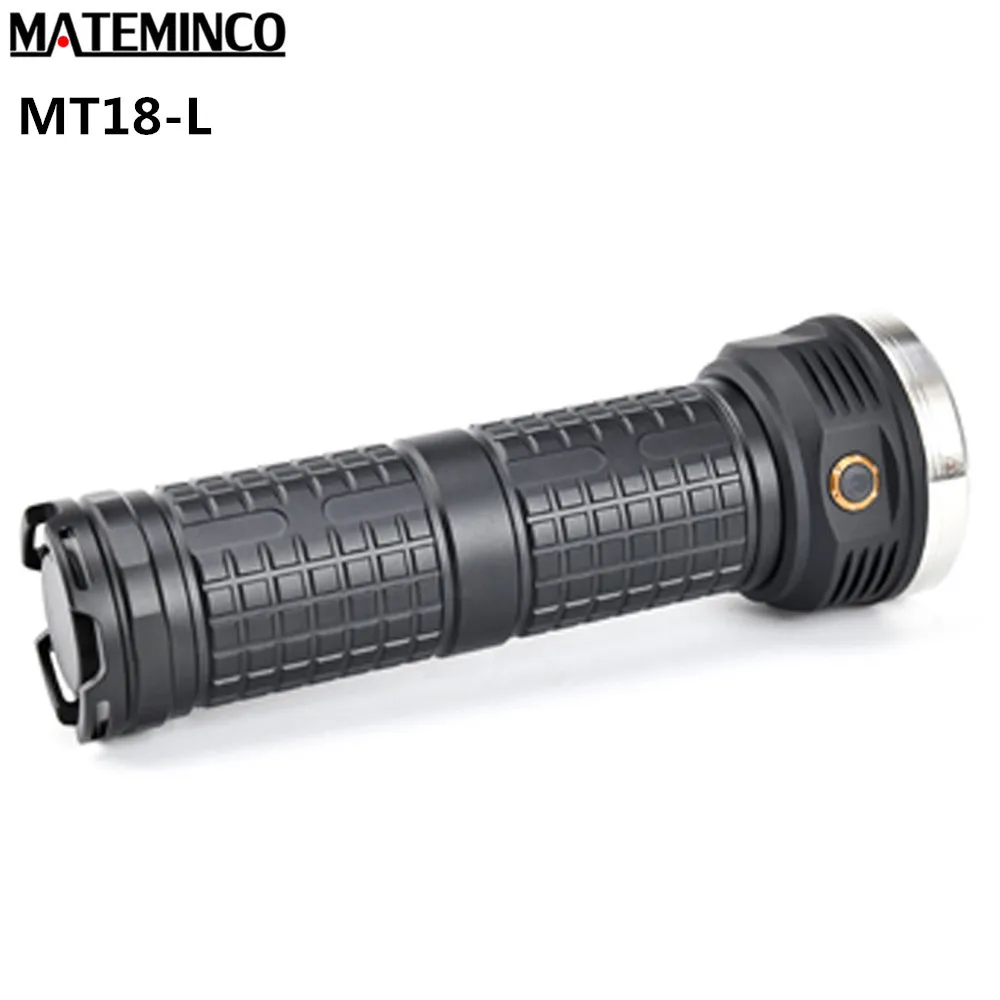 MATEMINCO MT18 L расширение нового видения фонарик 18 * CREE XP-G3/Nichia 219C светодиоды макс 12000