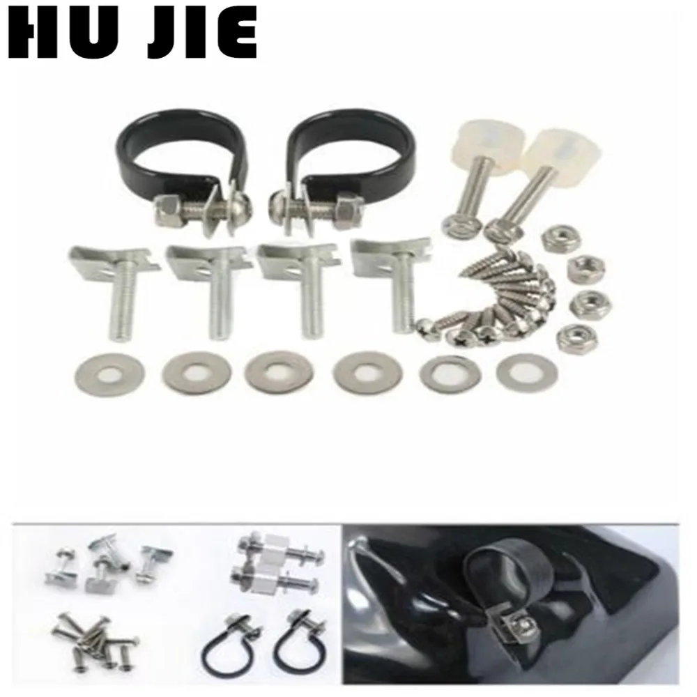 

For Touring Lower Vented Fairings Mounting hardware Kit Clamps Clips Electra Glide Road King Street Glide Touring 83-13