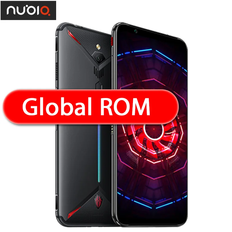 Универсальный мобильный телефон zte nubia Red Magic 3 6,65 дюймов, Восьмиядерный процессор Snapdragon 855, фронтальная камера 48 МП, задняя камера 16 Мп, 8 ГБ, 128 ГБ, игровой телефон